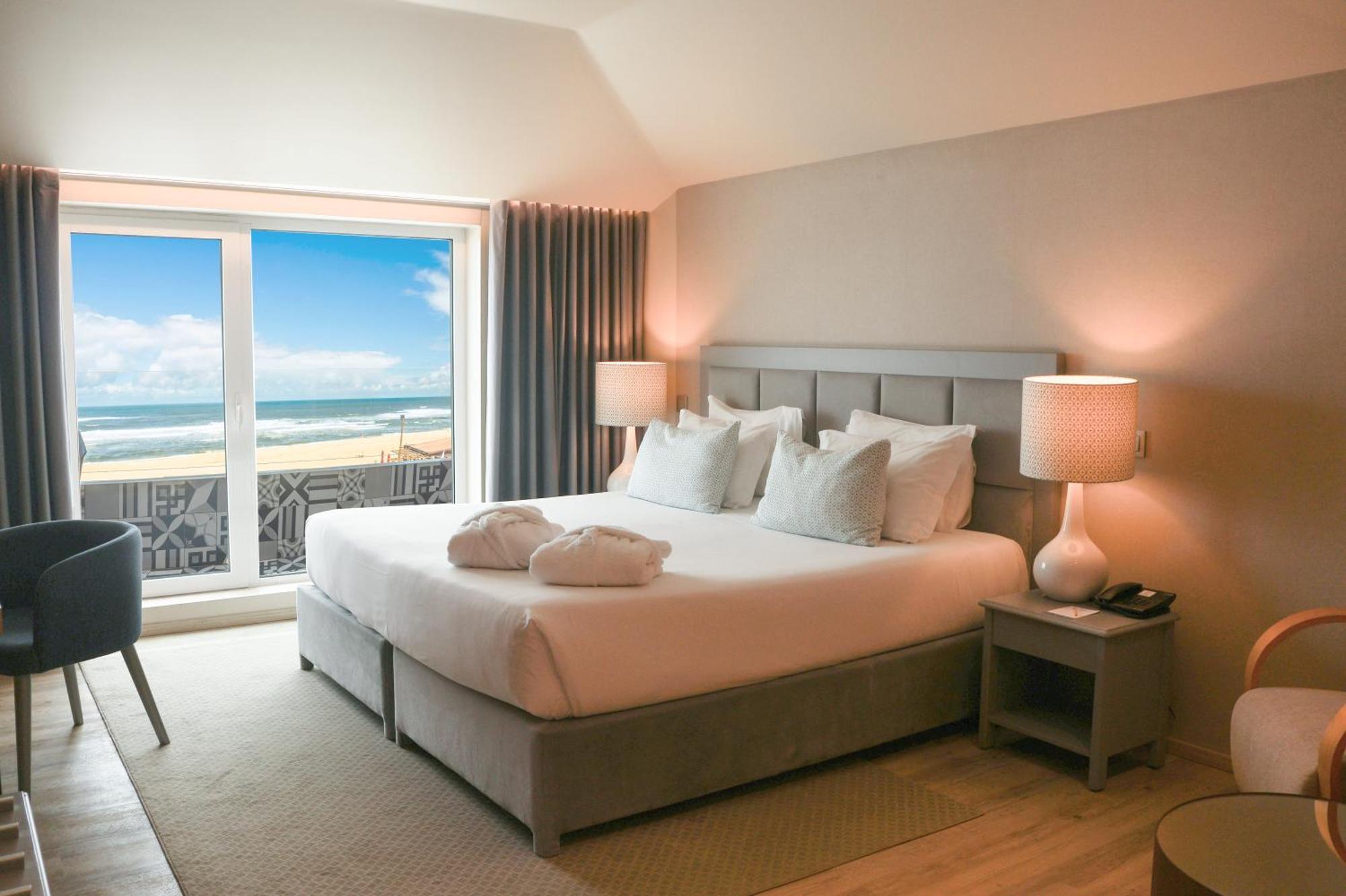 Hotel Cristal Vieira Praia & Spa Виейра-де-Лейрия Экстерьер фото